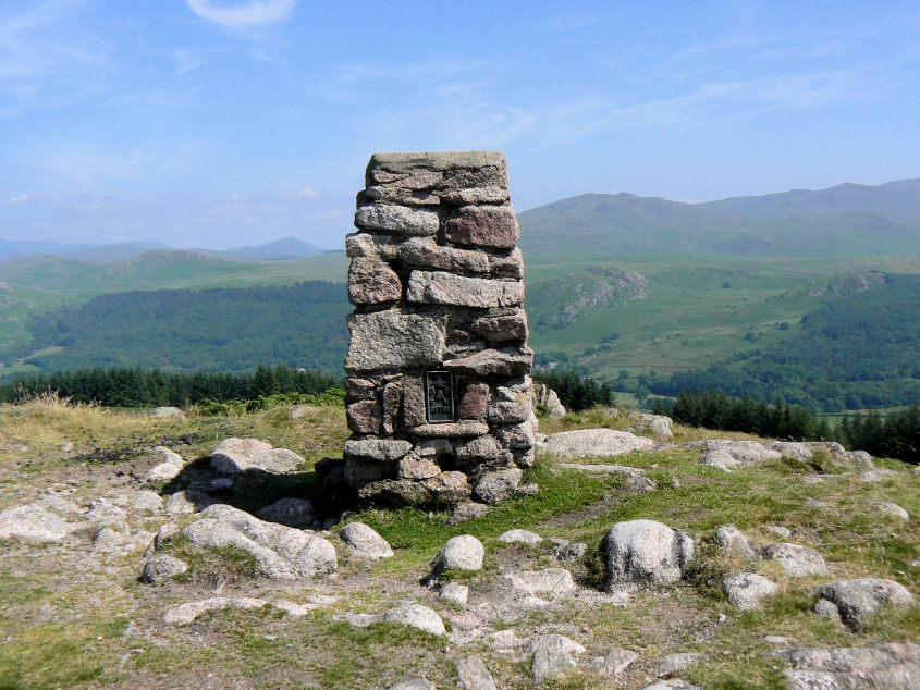 Muncaster Fell's trig Muncaster Fell's trig